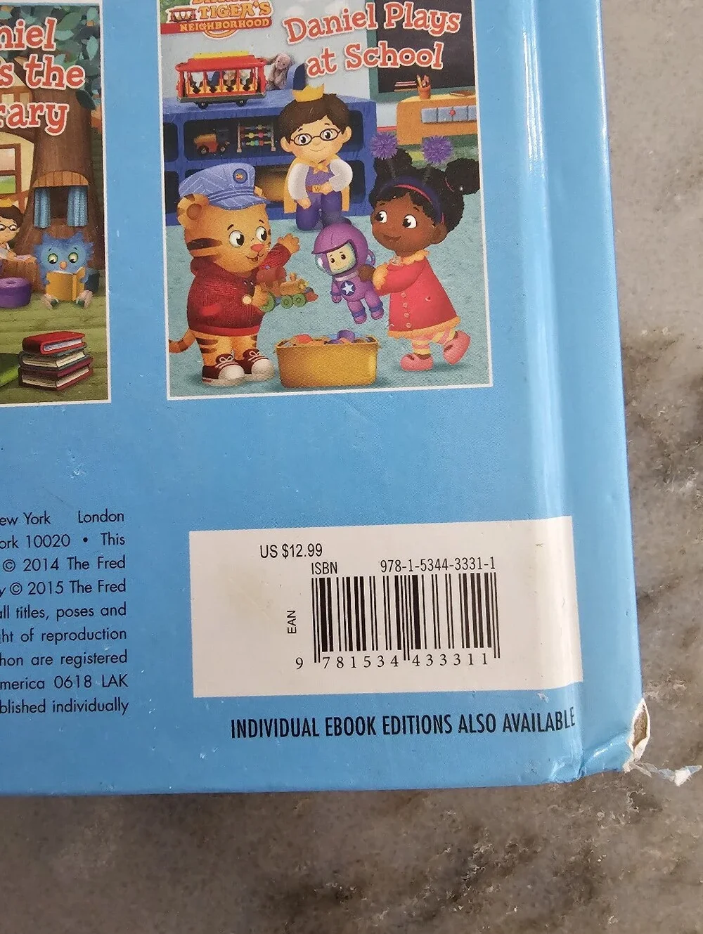 Adventures of Daniel Tiger Ready to Read Pre-Level 1 Hardcover Book 6 Stories